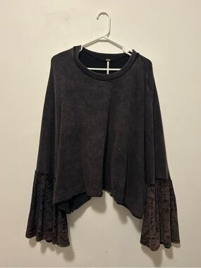 free people wide sleeve top